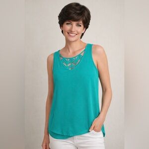 Naked, zebra sleeveless top size small